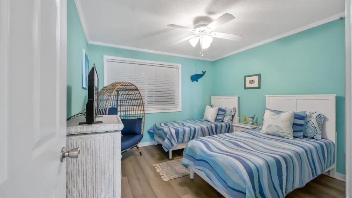 *2Br Oceanfront Retreat*King Ensuite*Pool*Nmb Cherry Grove*Pc4 Myrtle Beach Exterior photo