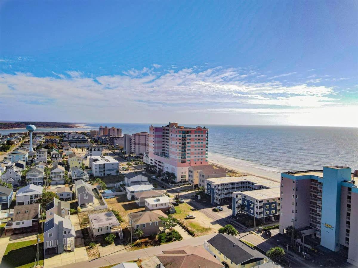 *2Br Oceanfront Retreat*King Ensuite*Pool*Nmb Cherry Grove*Pc4 Myrtle Beach Exterior photo