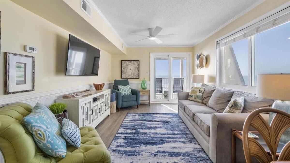 *2Br Oceanfront Retreat*King Ensuite*Pool*Nmb Cherry Grove*Pc4 Myrtle Beach Exterior photo
